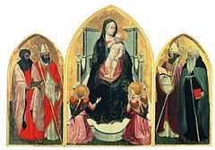 I0503
Juwenalis z Narni
Święty
Juwenalis z Narni
biskup
Ilustracja
Masaccio, tryptyk San Giovenale; w prawym skrzydle widnieje wizerunek św. Antoniego i św. Juwenalisa.
Data i miejsce śmierci	ok. 376
Narni (Umbria)
Czczony przez	Kościół katolicki
Wspomnienie	3 maja
Patron	Narni, Fossano
Commons	Multimedia w Wikimedia Commons
Juwenalis, biskup Narni, włos. Giovenale di Narni (zm. ok. 376 w Narni) – pierwszy biskup Narni w Umbrii (359-376)[1], święty Kościoła katolickiego.

Żywot świętego, Vita Juwenalis, powstał za sprawą żyjącego w IX w. hagiografa, nie zaś jak później sądzono następcy Juwenalisa na stolicy biskupiej Maksyma. Juwenalis prawdopodobnie pochodził z Afryki i został mianowany pierwszym biskupem Narni przez papieża Damazego I. Z kolei Grzegorz I przypisywał mu męczeństwo.

Pochowany został pod górną bramą miasta prowadzącą na Via Flaminia, a jego grobowiec znajduje się współcześnie w miejscowej katedrze. Relikwie wędrowały od miejsca pochówku przez Lukkę by trafić z powrotem.

Św. Juwenalis jest patronem Fossano i Narni. W Orte, Belizariusz wybudował klasztor nazwany jego imieniem.

Jego wspomnienie liturgiczne w Kościele katolickim obchodzone jest 3 maja.