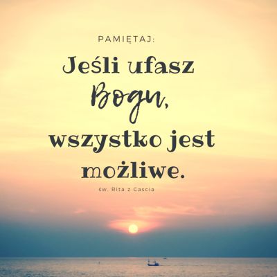 Jeśli ze słabości upadnę, będę patrzyć na Ciebie, mój umiłowany Jezu, na Twojej drodze na Kalwarię i, wspomagana przez Ciebie, będę powstawać. 
// św. Teresa od Jezusa z Los Andes // 
By twórczo przeżyć doświadczenie własnej słabości, powstrzymaj się od gwałtownych działań. Gwałtowność sprzeciwia się cierpliwości. Może wszystko zepsuć, gdyż przez nią szybko wyczerpują się siły, a człowiek pogrąża się w zniechęceniu. W czasie doświadczenia własnej nędzy człowiek staje się niezmiernie wrażliwy. Jest bardziej niż zazwyczaj wyczulony na słowa, gesty, zachowania. Czasem wystarczy jedno słowo, by go umocnić, ale też i jedno słowo, by pogrążyć go w jeszcze większej pustce i rozpaczy. Gwałtowność bazuje na uczuciach i nie myśli racjonalnie. Jeśli nie chcesz popełnić jakiegoś głupstwa, nie daj się kierować gwałtownym uczuciom. W trudnych chwilach przeżywania własnej słabości są to zawsze uczucia negatywne i do niczego dobrego nie doprowadzą. Pozostaje ci zawierzanie siebie Jezusowi, jak czyniła to święta Faustyna: ”Gdy dusza czuje się słaba, jak małe dziecko, wtedy trzyma się całą siłą Boga. W takich chwilach żyję wyłącznie wiarą”.
/ Karmel.pl /
