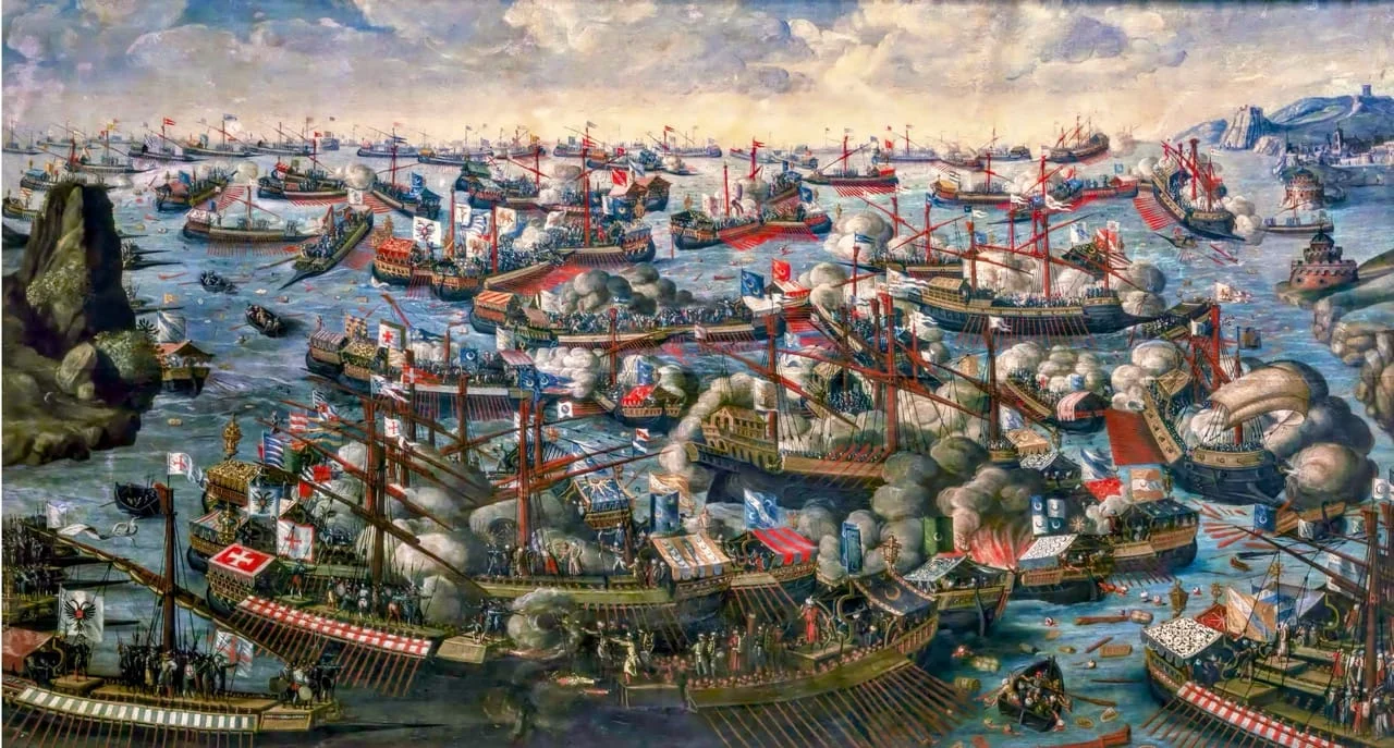 Bitwa pod Lepanto 1571 rok, II poł. XVI wieku, autor nieznany
